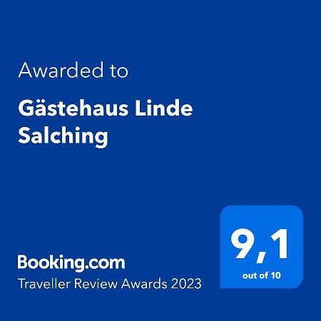 Gaestehaus Linde Salching Экстерьер фото